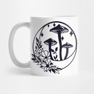 Celestial Fungi and Moon Mug